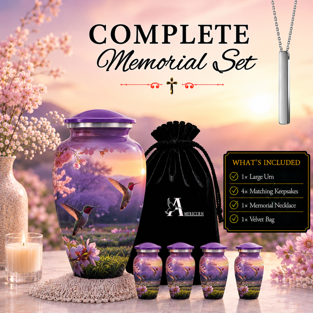 Hummingbird Cremation Urn