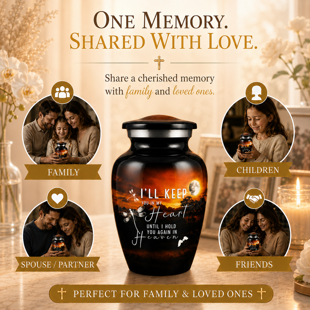 Sunset Quote Cremation Urn