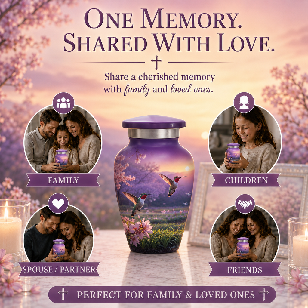 Hummingbird Cremation Urn
