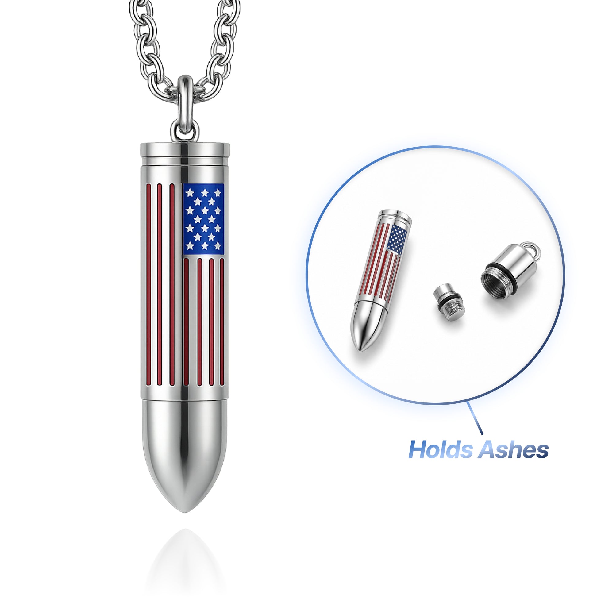 Bullet Keepsake Necklace