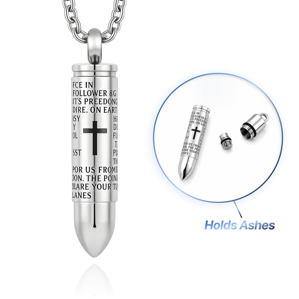 Bullet Keepsake Necklace
