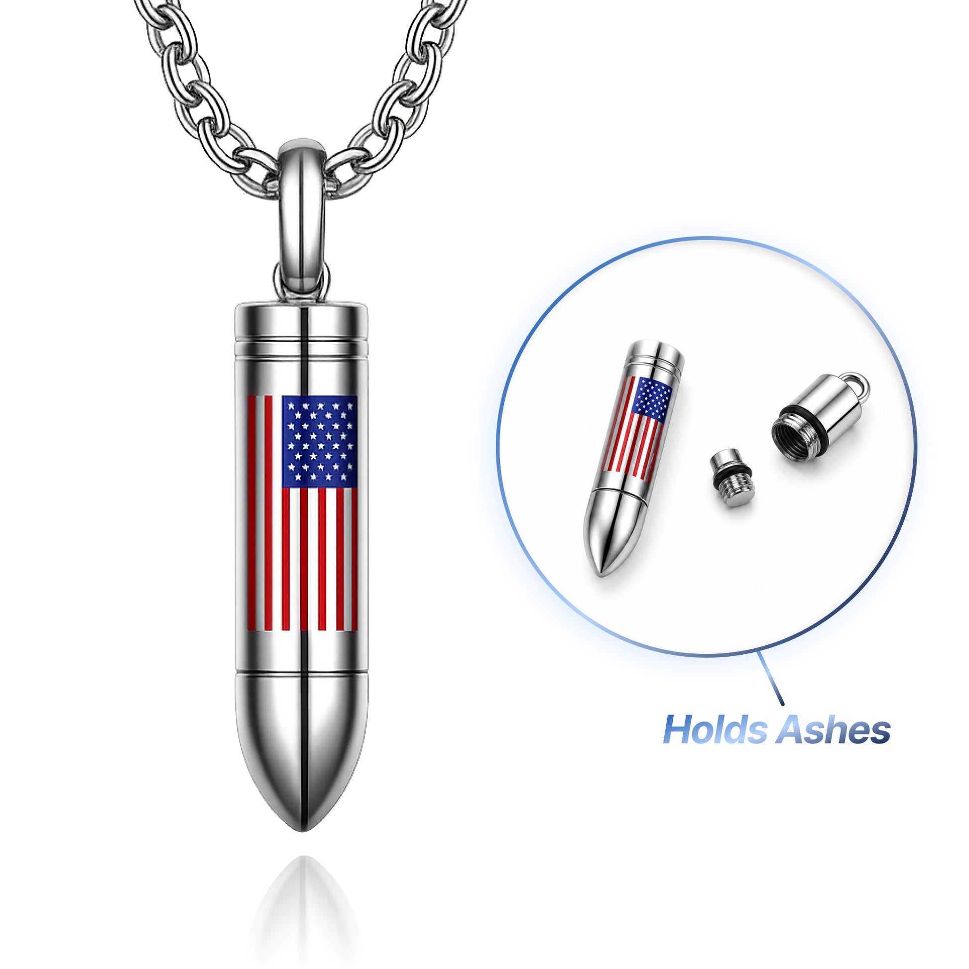 Bullet Keepsake Necklace