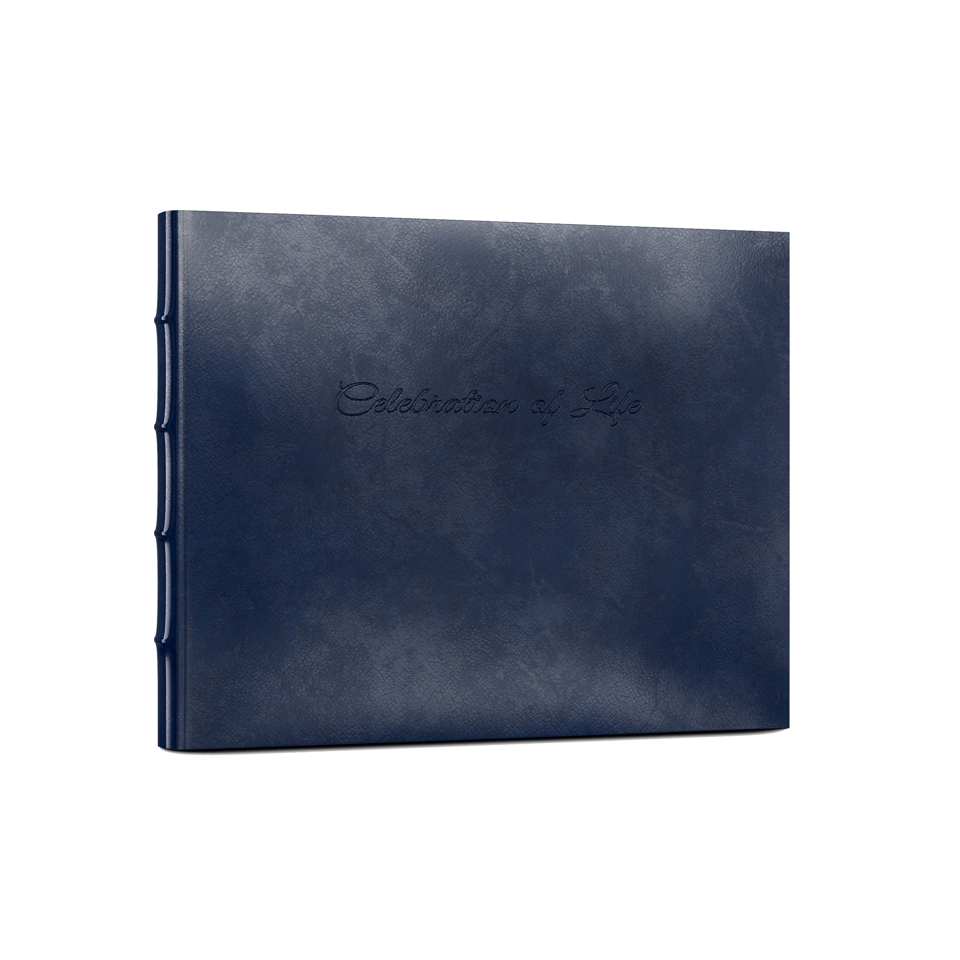 Leather Memorial Guest Book