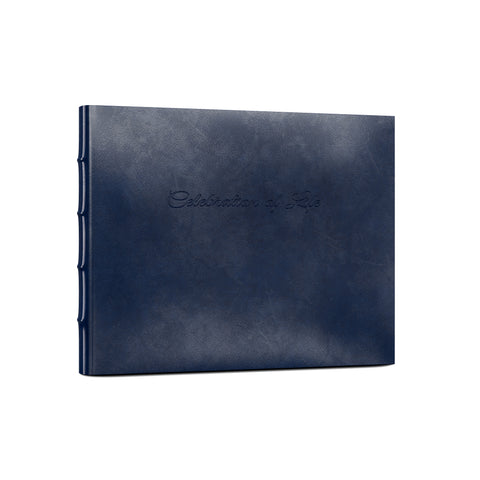 Leather Memorial Guest Book