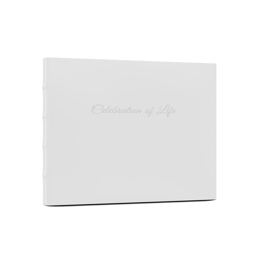 Leather Memorial Guest Book