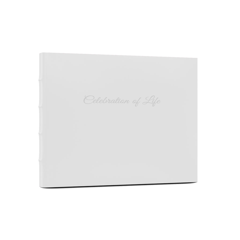Leather Memorial Guest Book