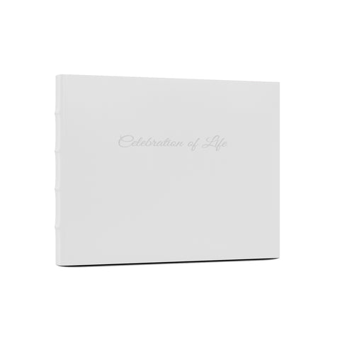 Leather Memorial Guest Book