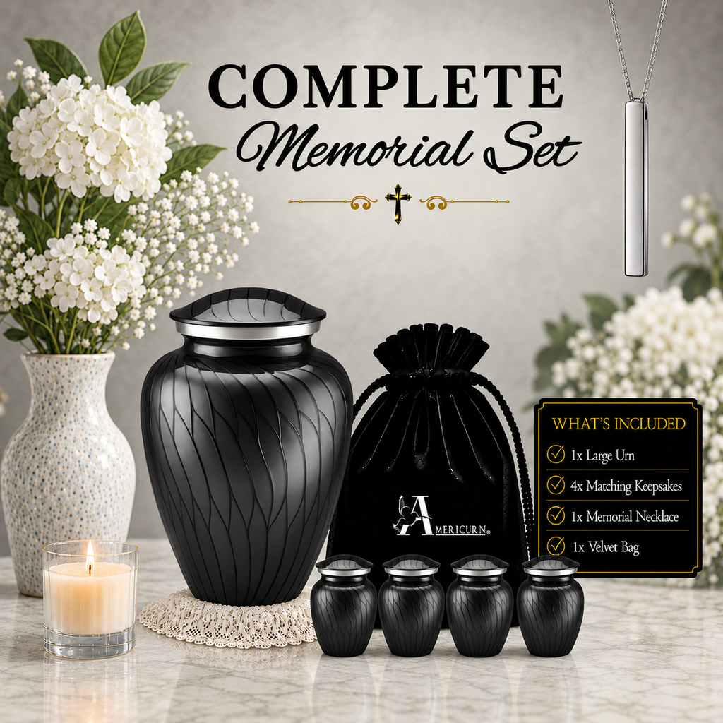 Serenity Curve Pearl Urn