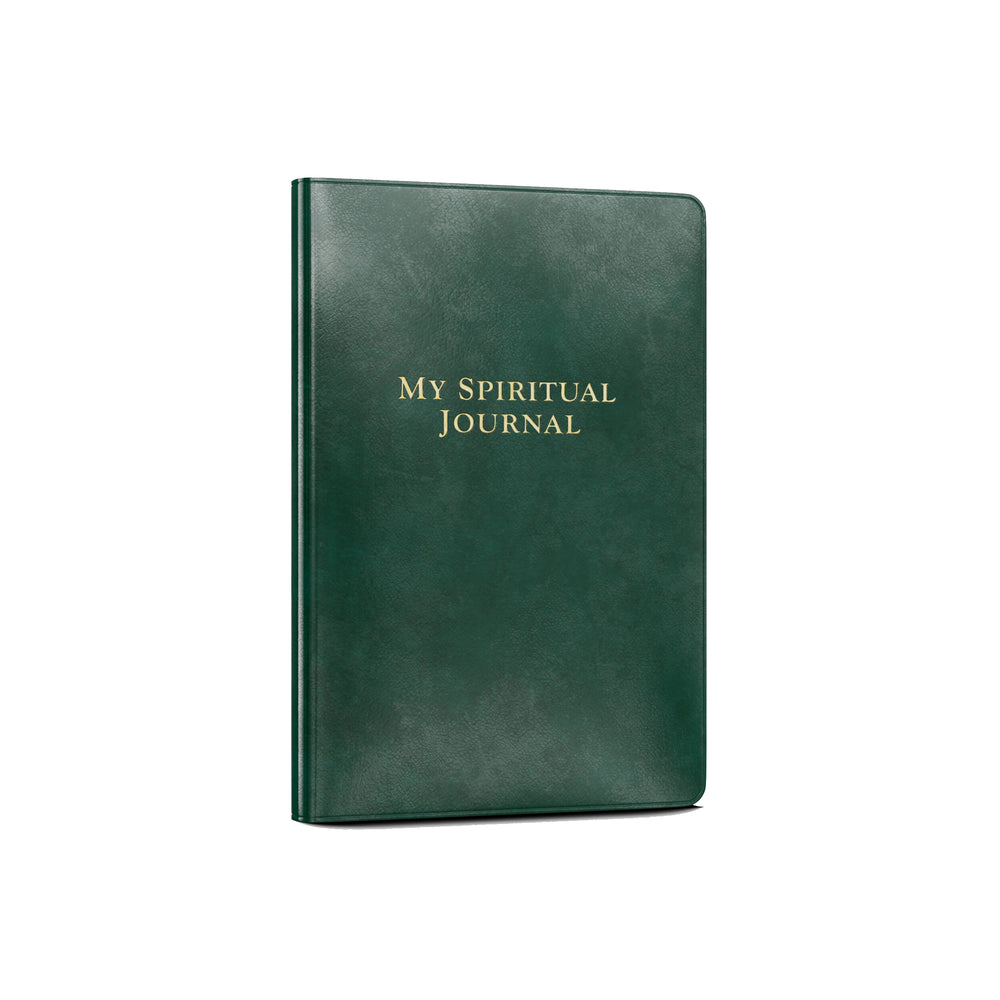 Bonded Leather Memorial Spiritual Journal