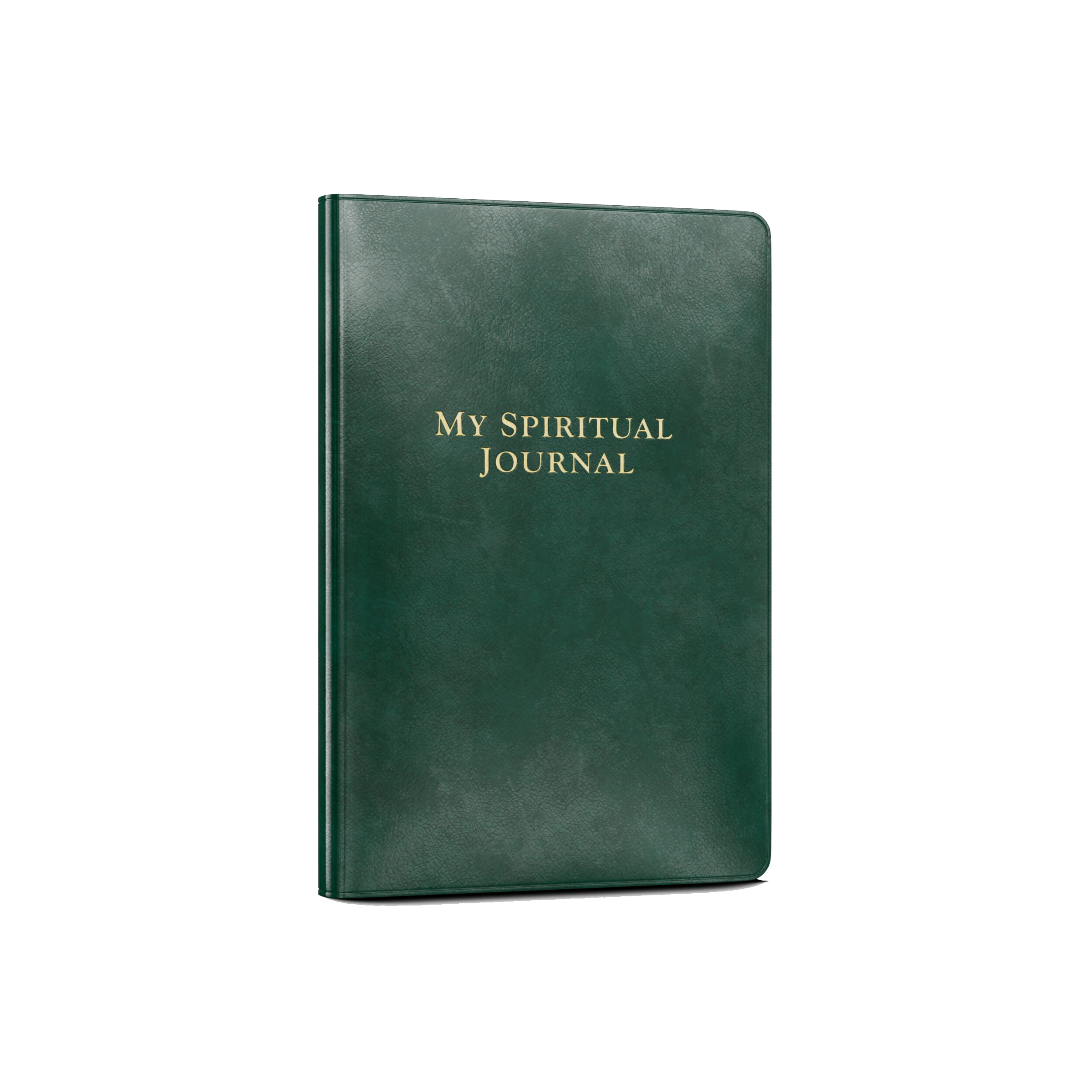 Bonded Leather Memorial Spiritual Journal