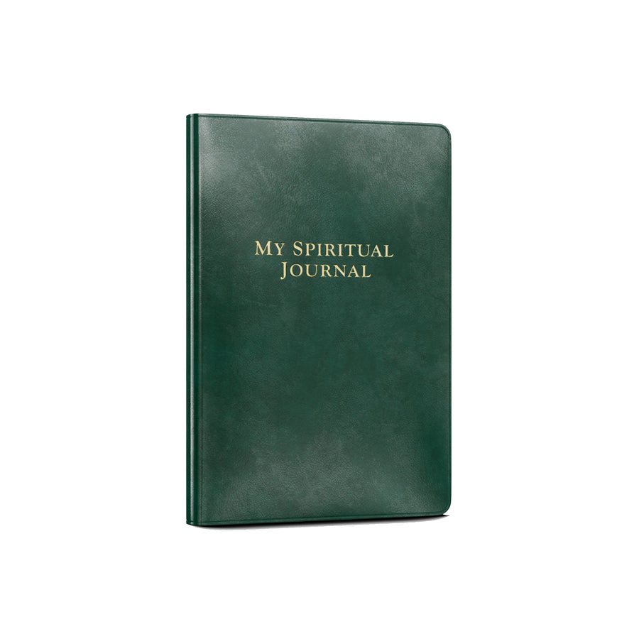 Bonded Leather Memorial Spiritual Journal