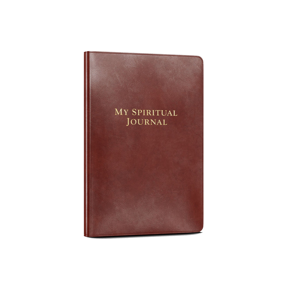 Bonded Leather Memorial Spiritual Journal