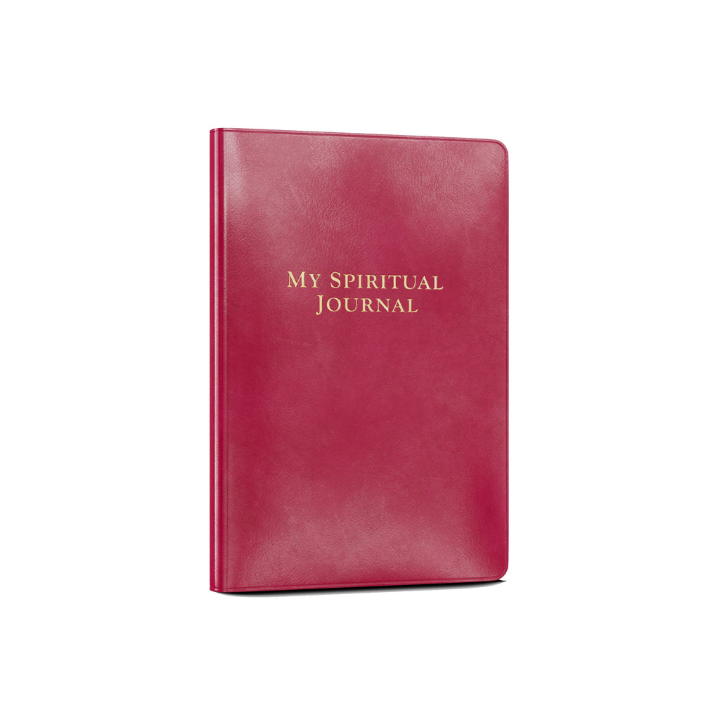 Bonded Leather Memorial Spiritual Journal