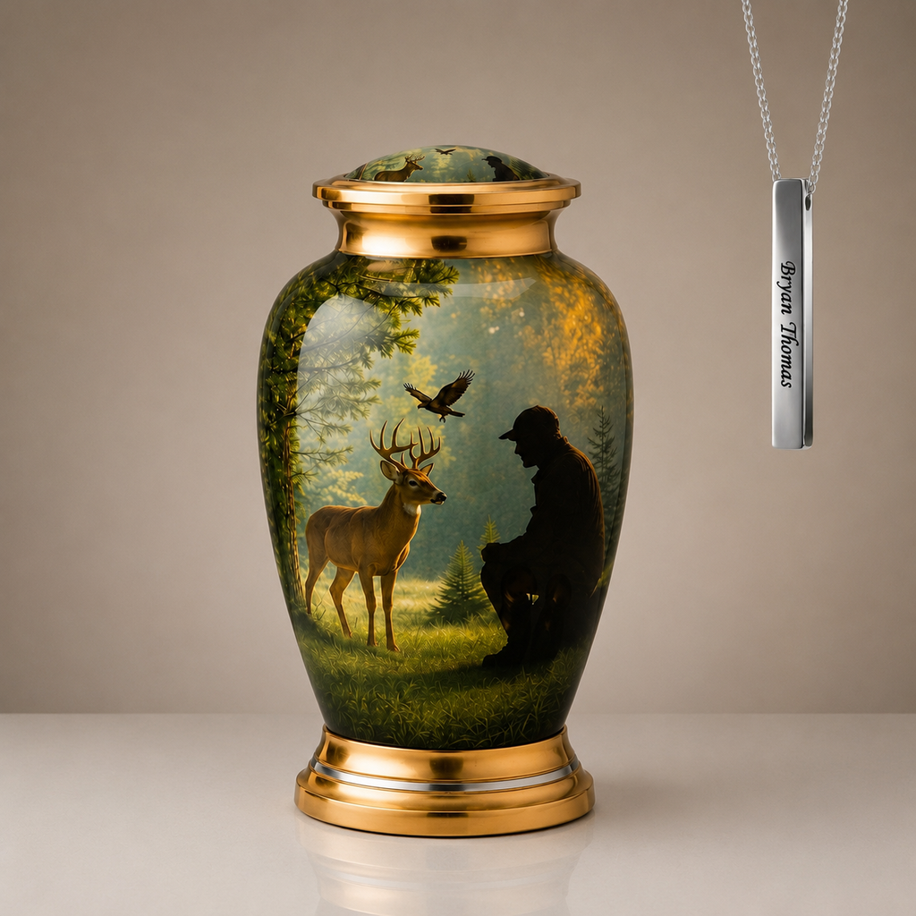 Deer Cremation Urn