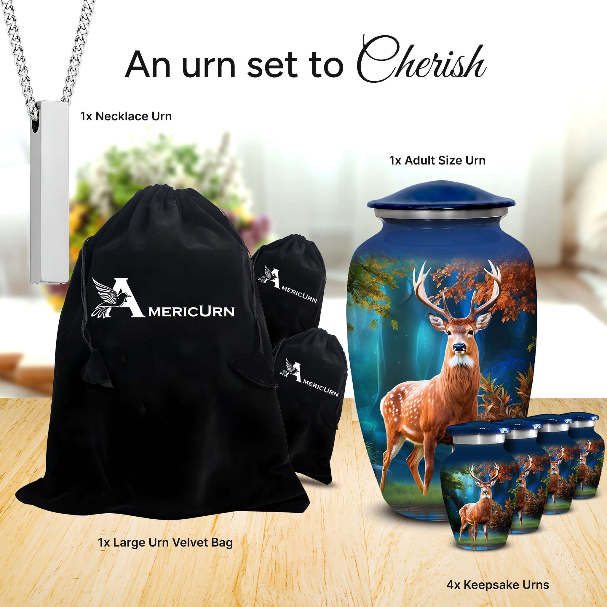 Deer Urn