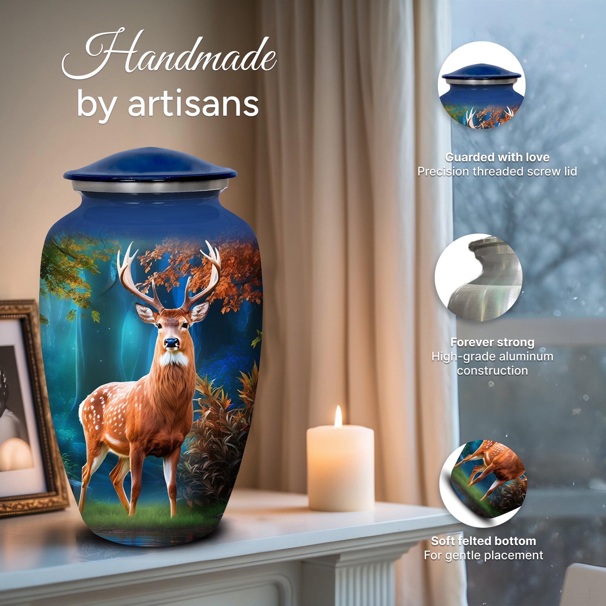 Deer Urn