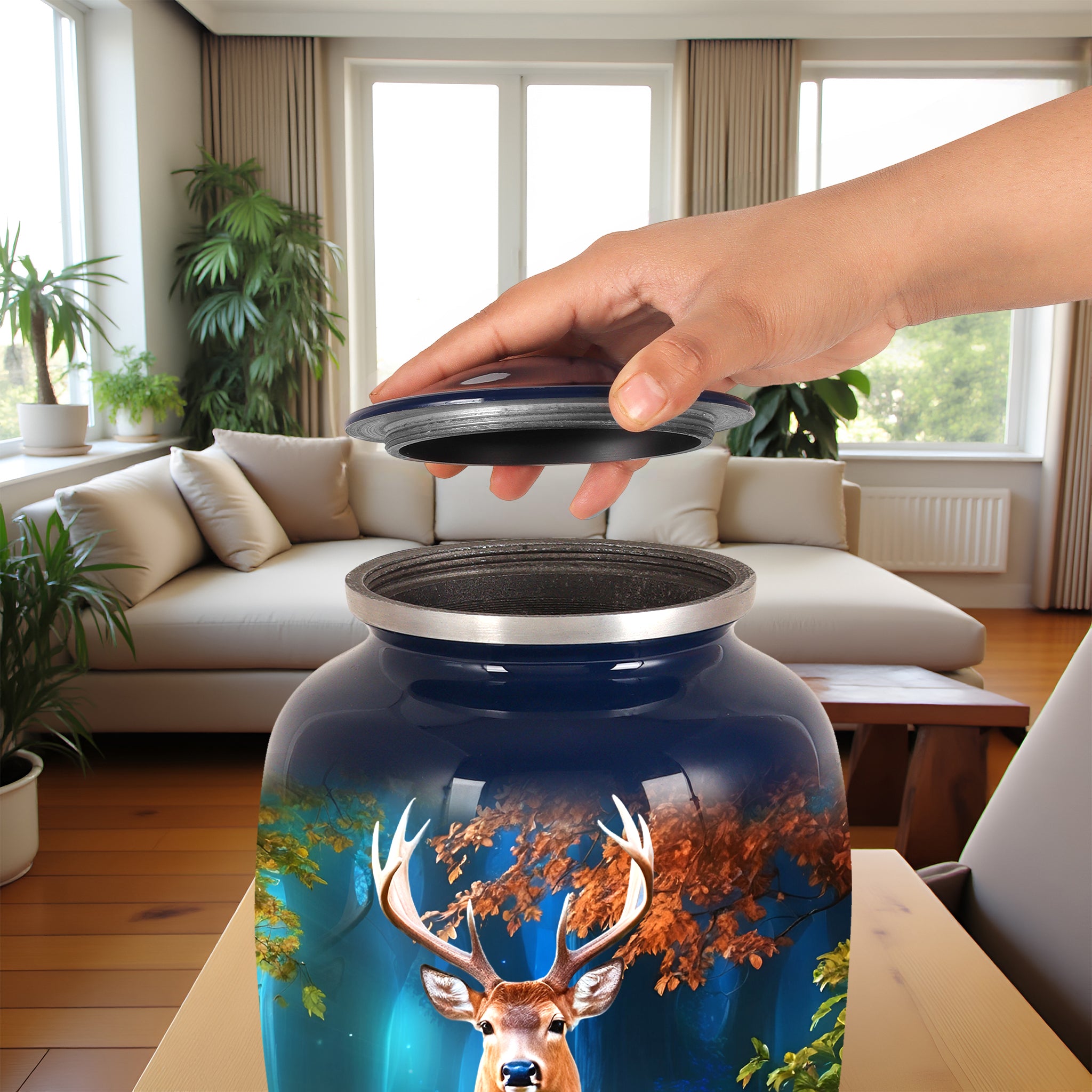 Deer Urn