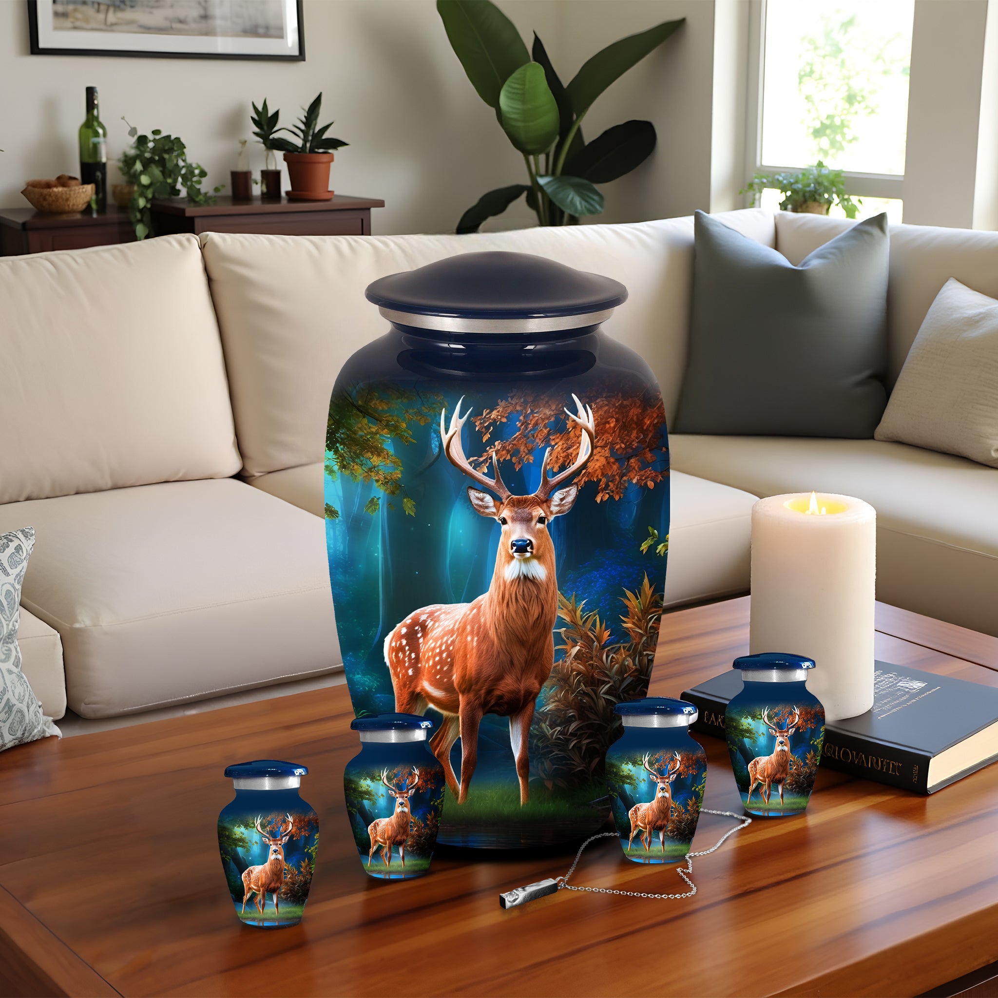 Deer Urn