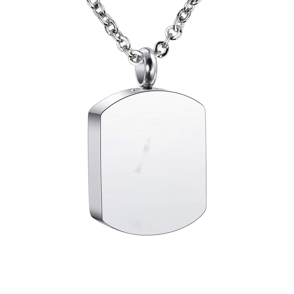 Minimalist Engravable Urn Necklace