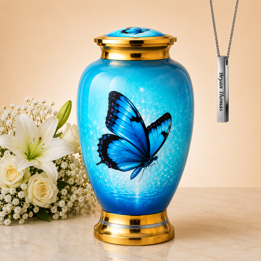 Butterfly Cremation Urn