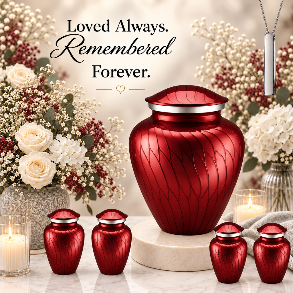 Serenity Curve Pearl Urn