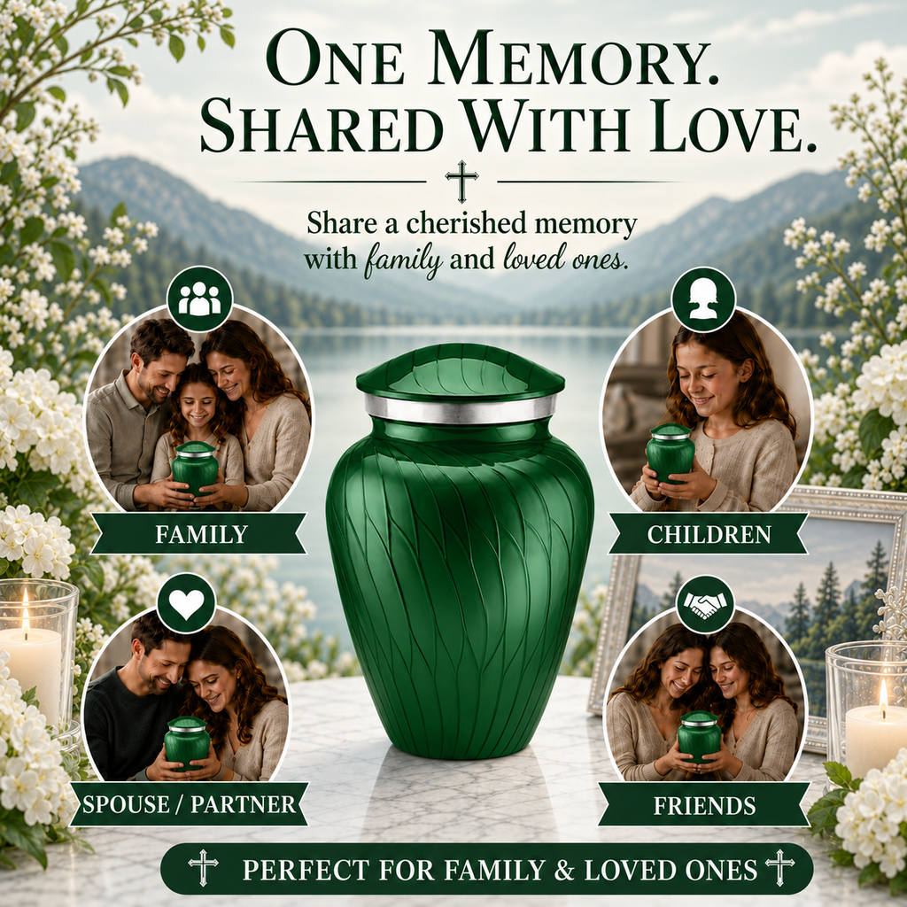 Serenity Curve Pearl Urn