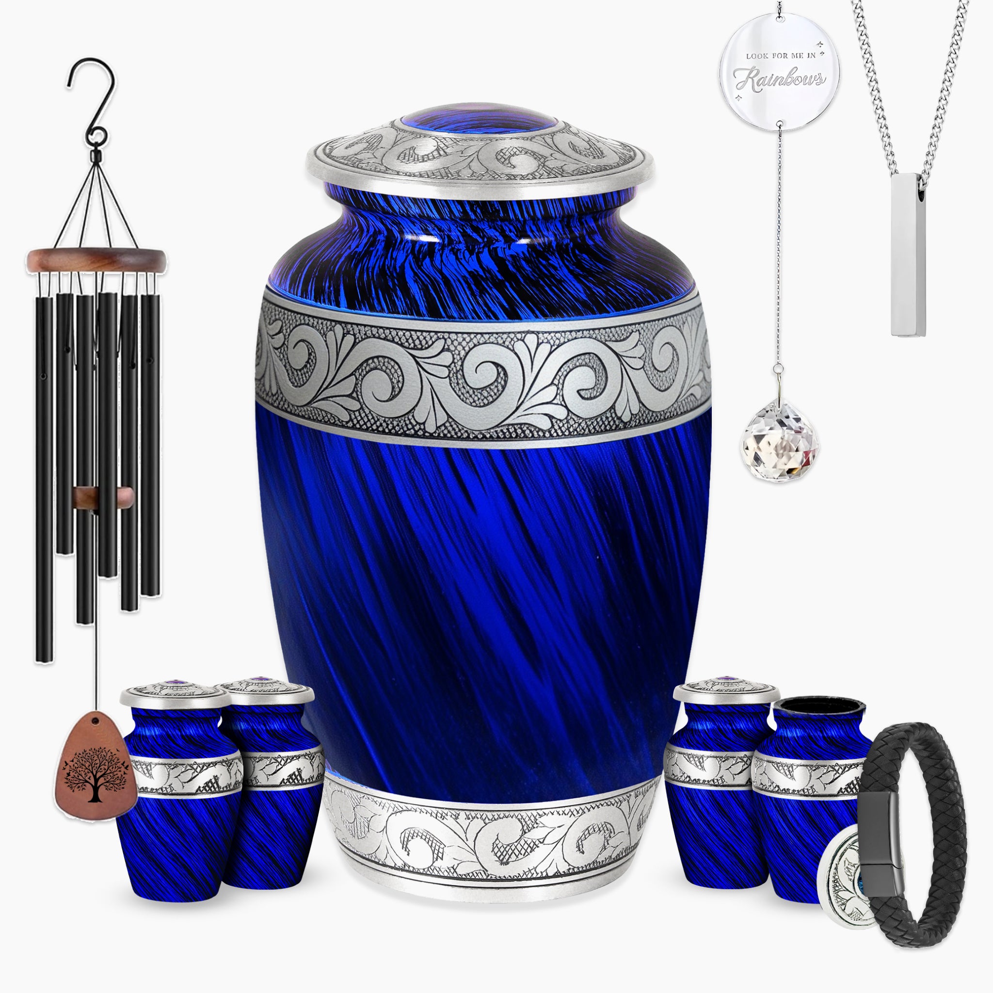Eternal Blue Urn