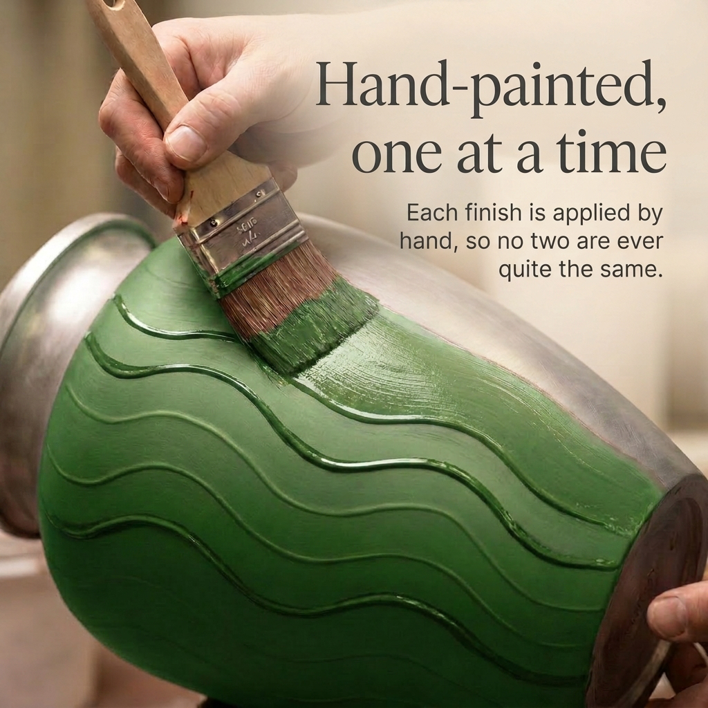 Premium Ripple Cremation Urn for Adult Ashes