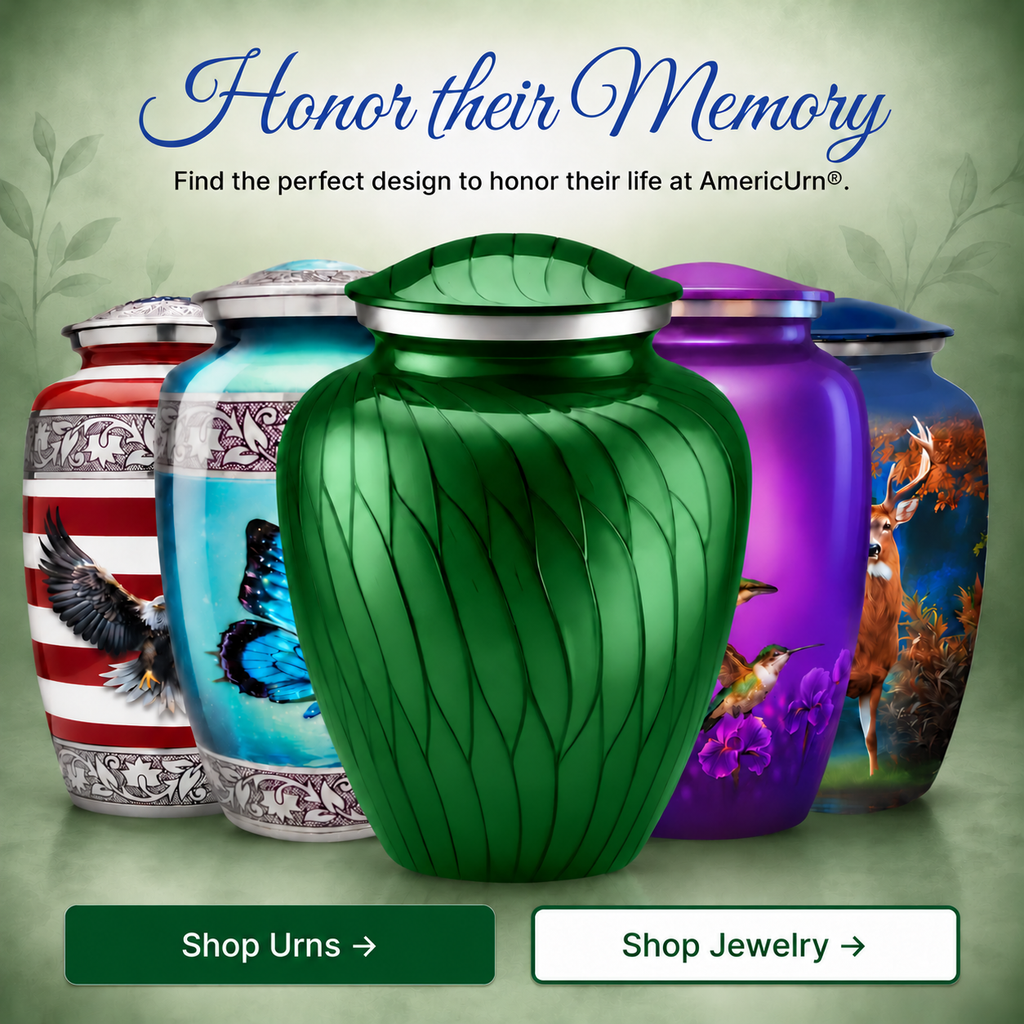 Serenity Curve Pearl Urn