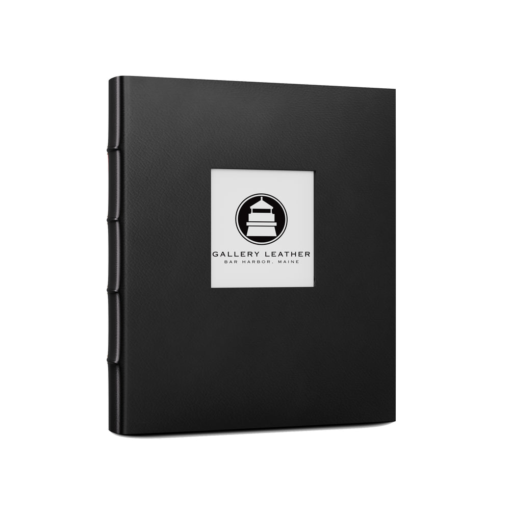Leather Compact Photo Album | with Window