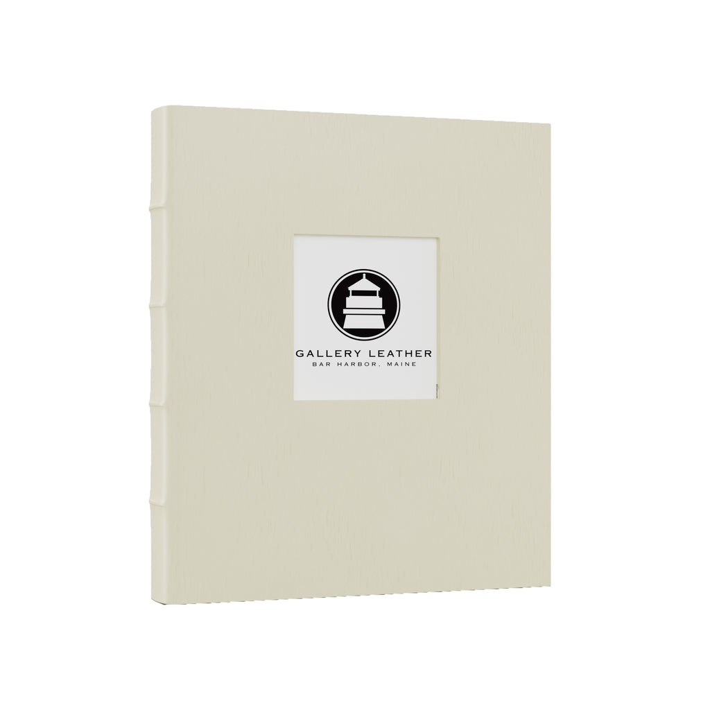 Leather Compact Photo Album | with Window