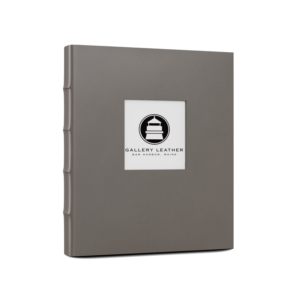 Leather Compact Photo Album | with Window