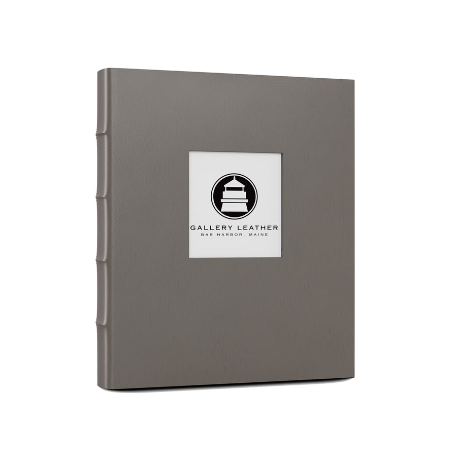 Leather Compact Photo Album | with Window