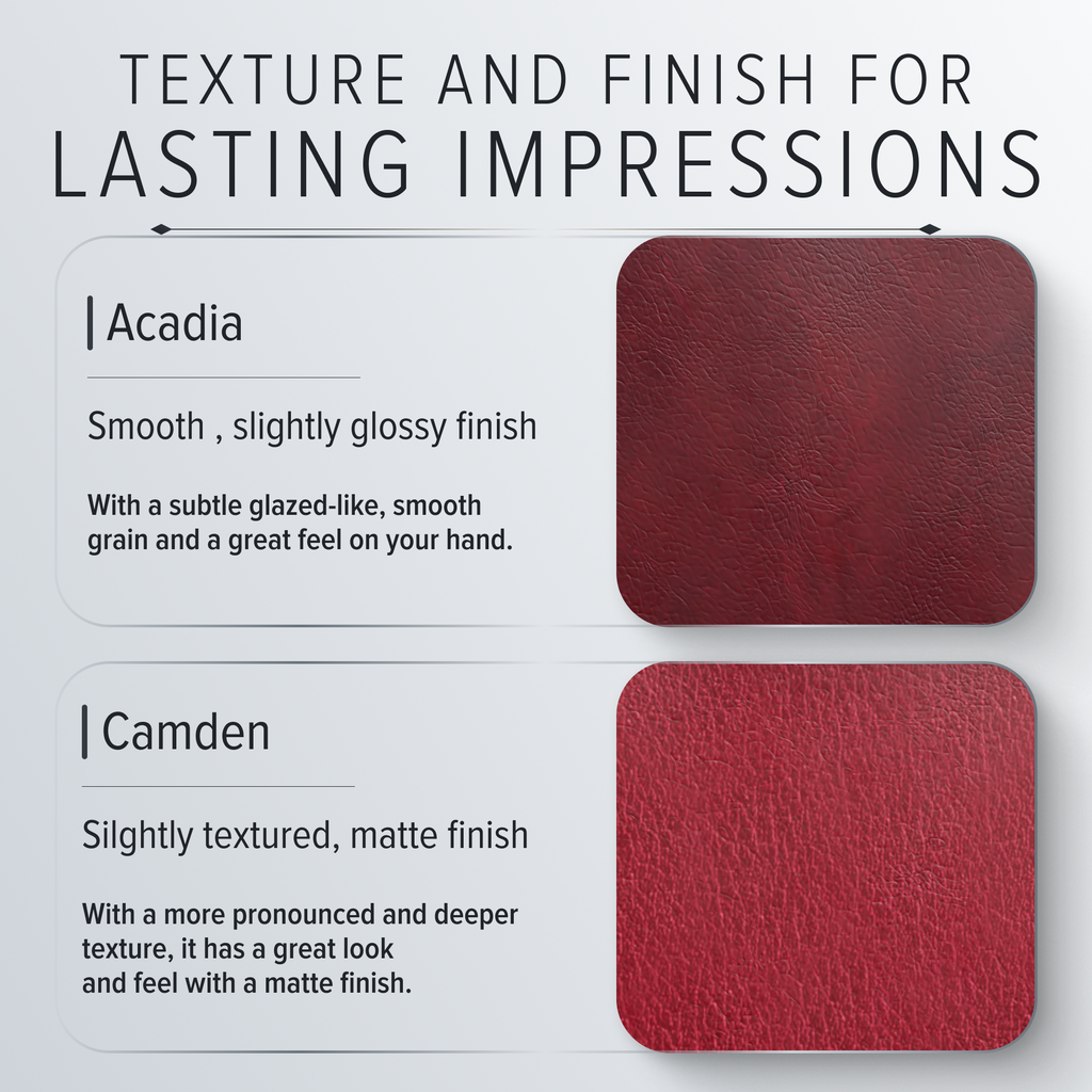 Leather Memorial Guest Book