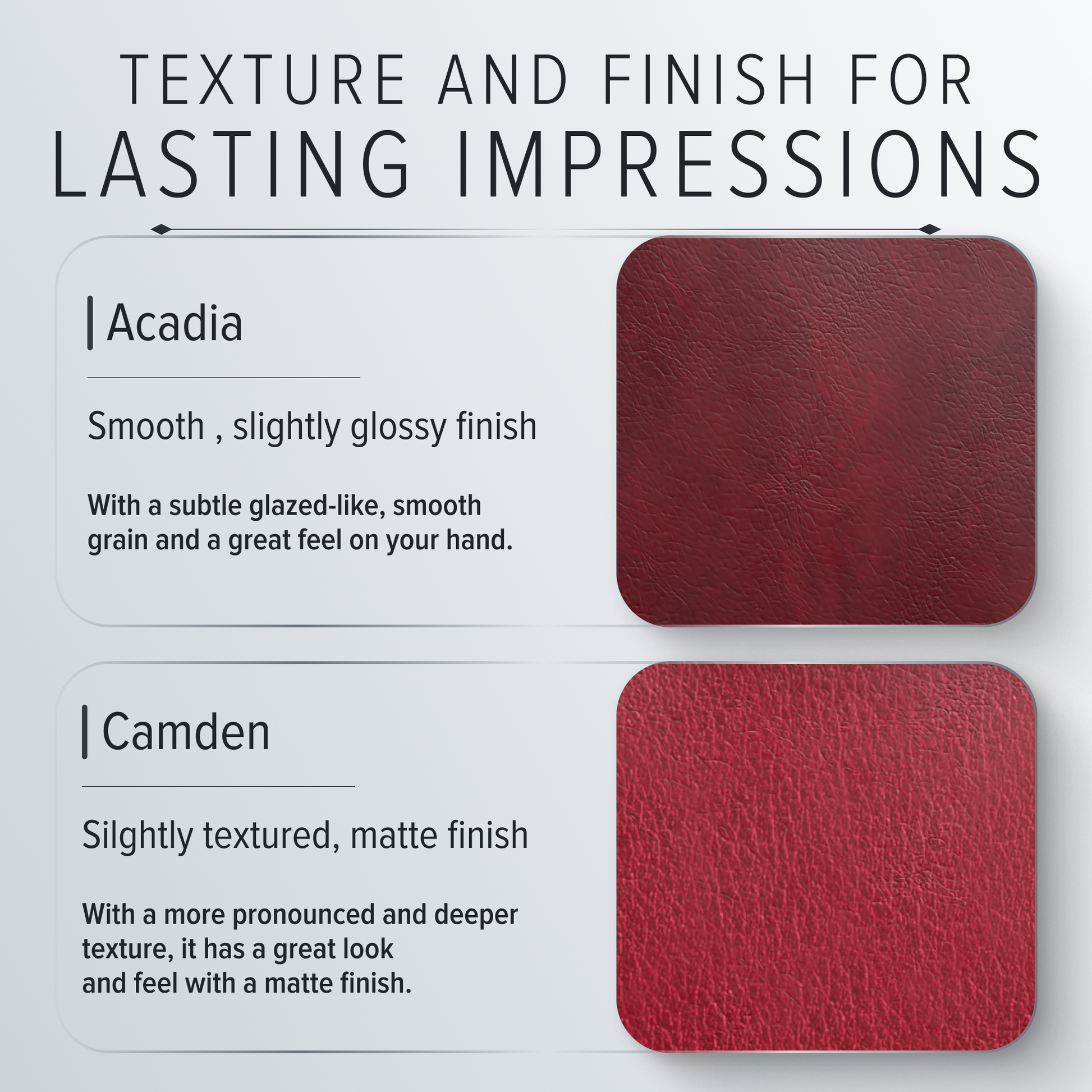Leather Memorial Guest Book