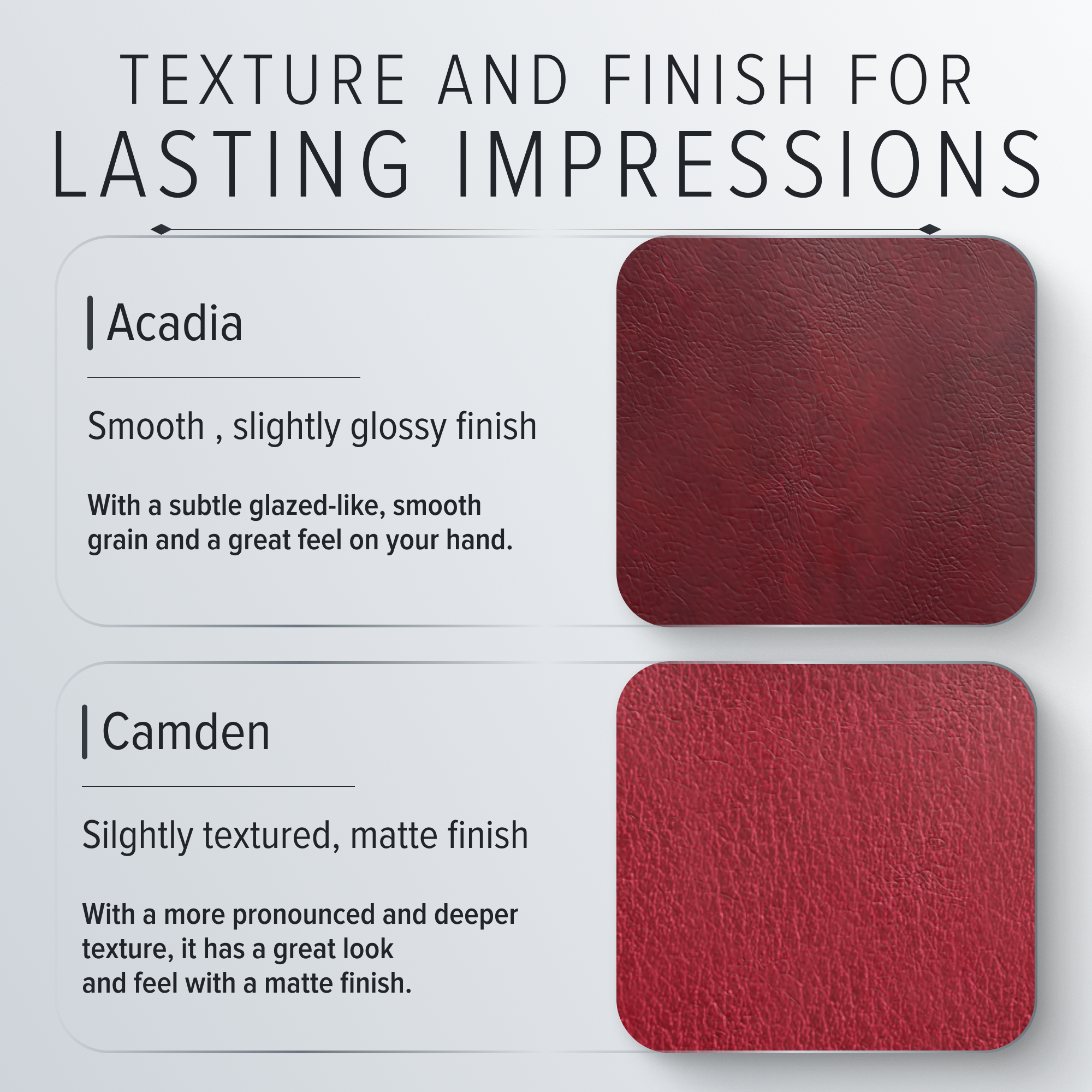 Leather Memorial Guest Book