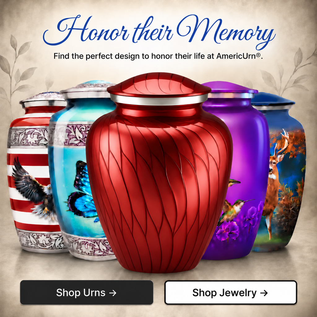 Serenity Curve Pearl Urn
