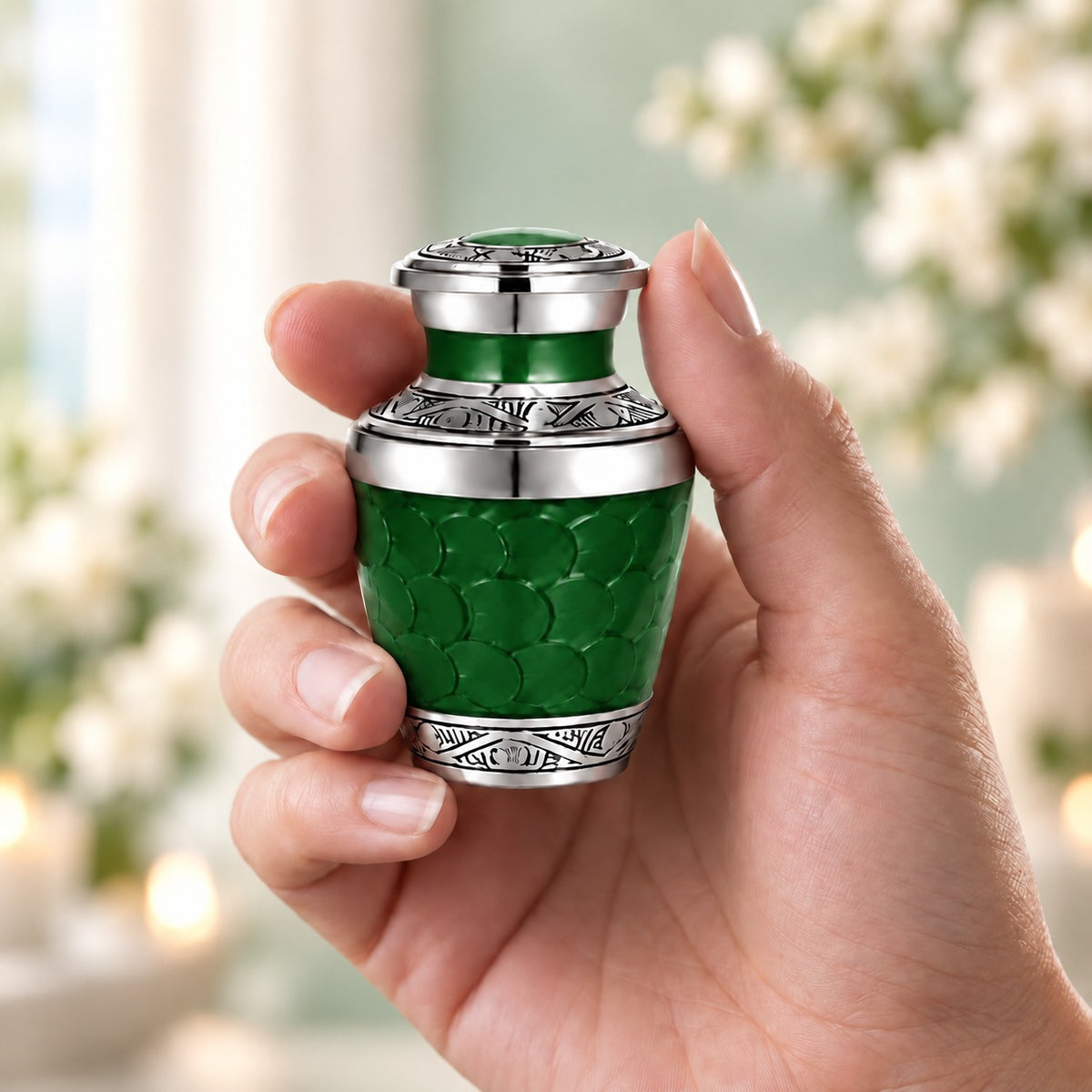 Premium Cordoba Cremation Urn for Adult Ashes