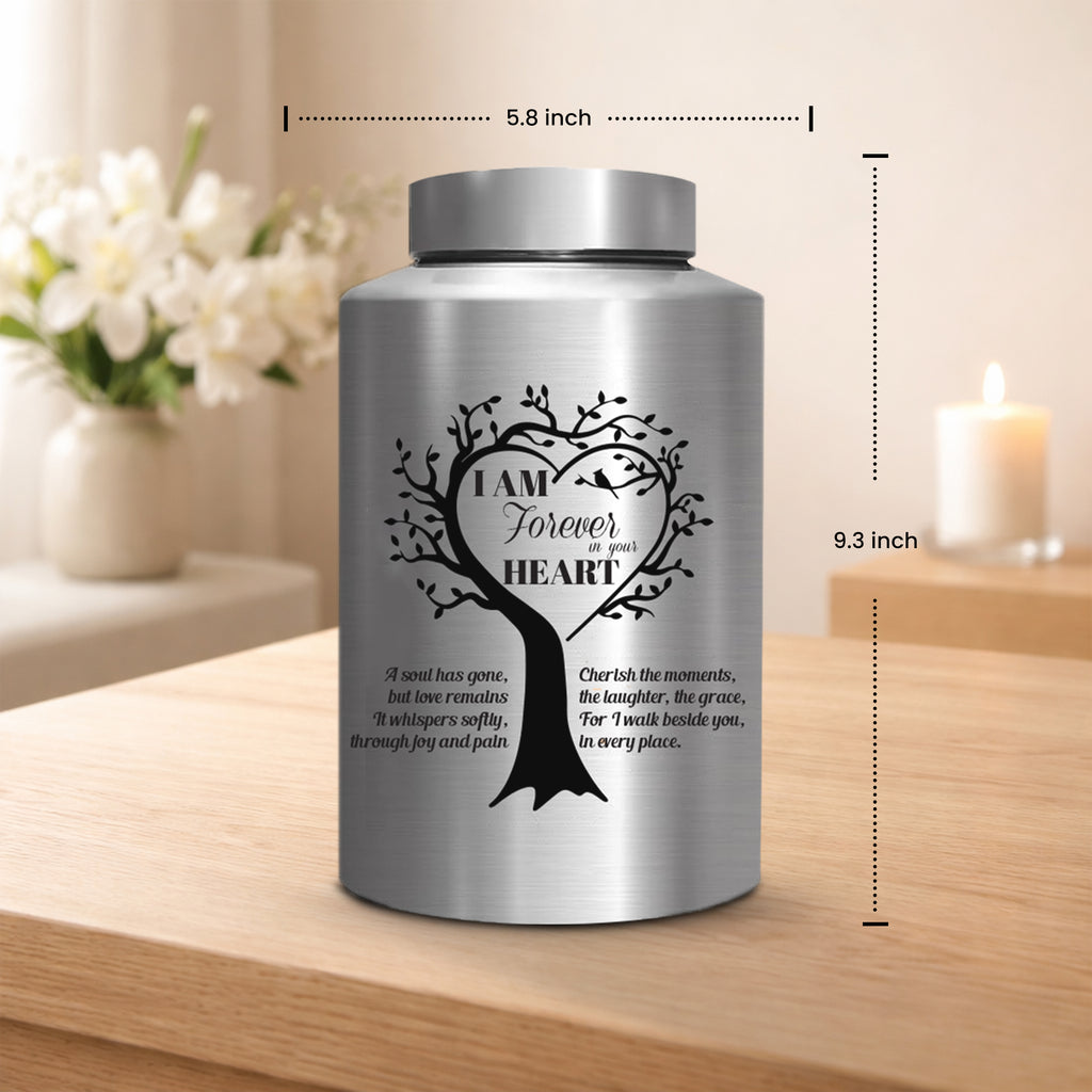 Stainless Steel Cremation Urn Set
