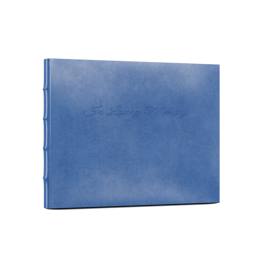Leather Memorial Guest Book