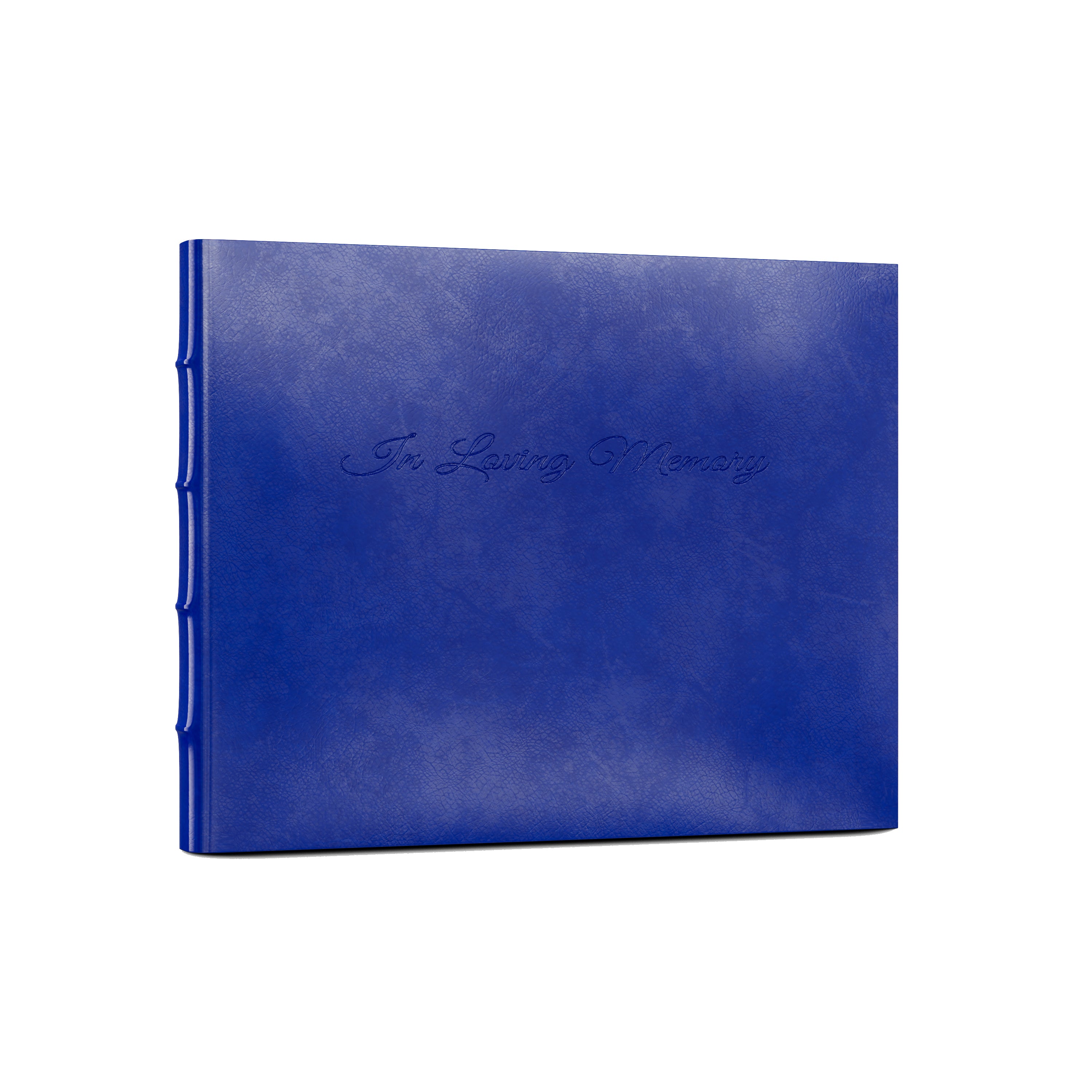Leather Memorial Guest Book