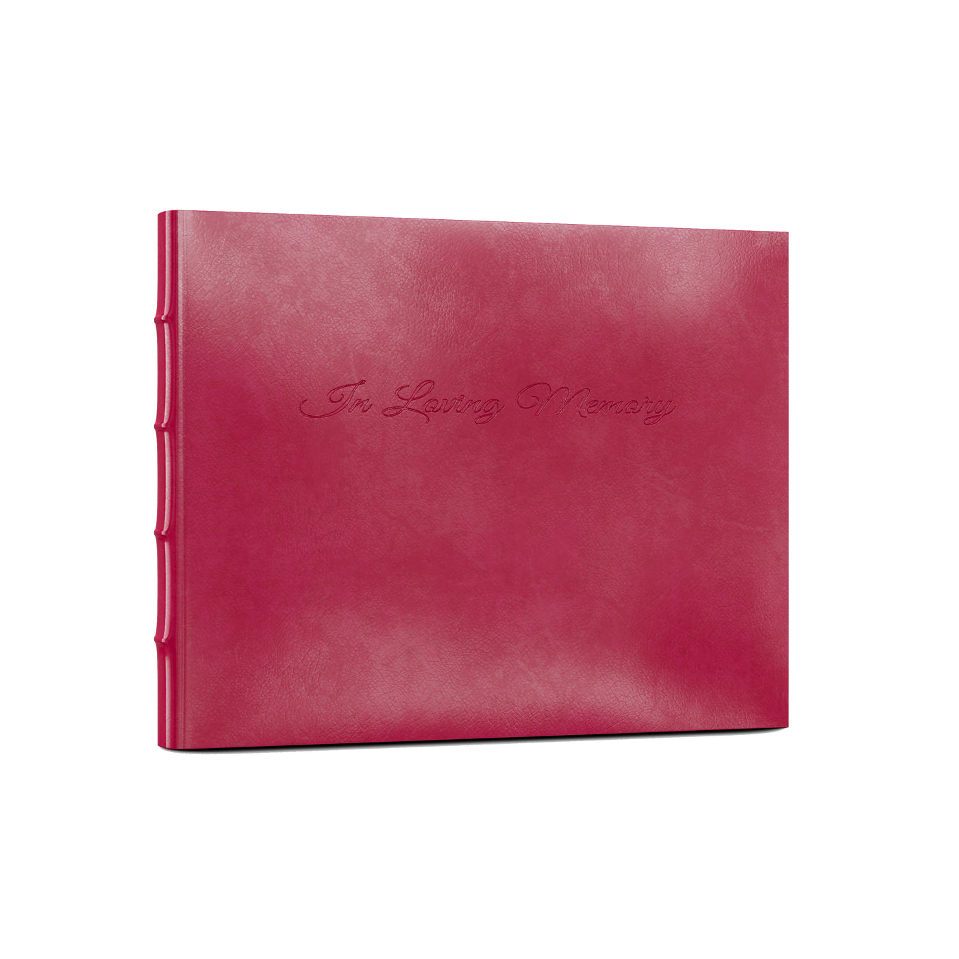 Leather Memorial Guest Book
