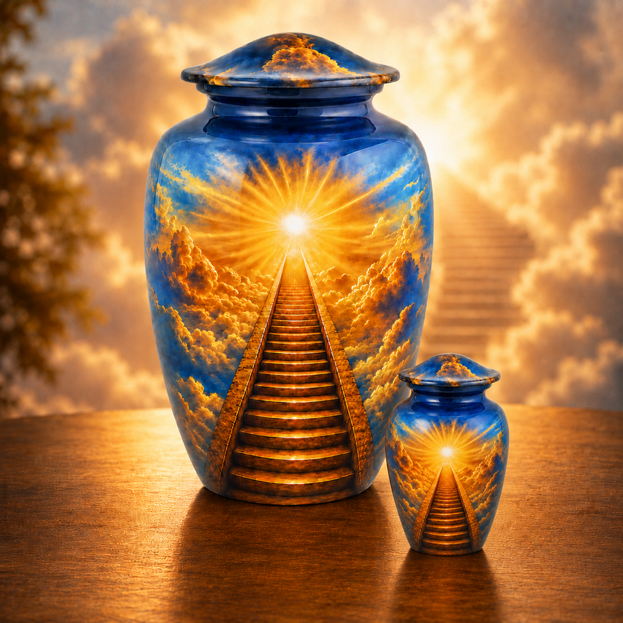 Stairway to Heaven Cremation Urn