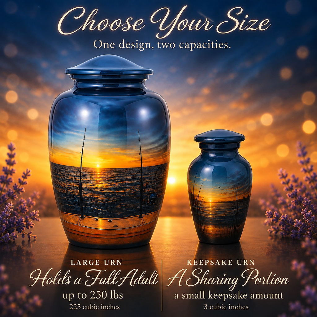 Eternal Angler Cremation Urn