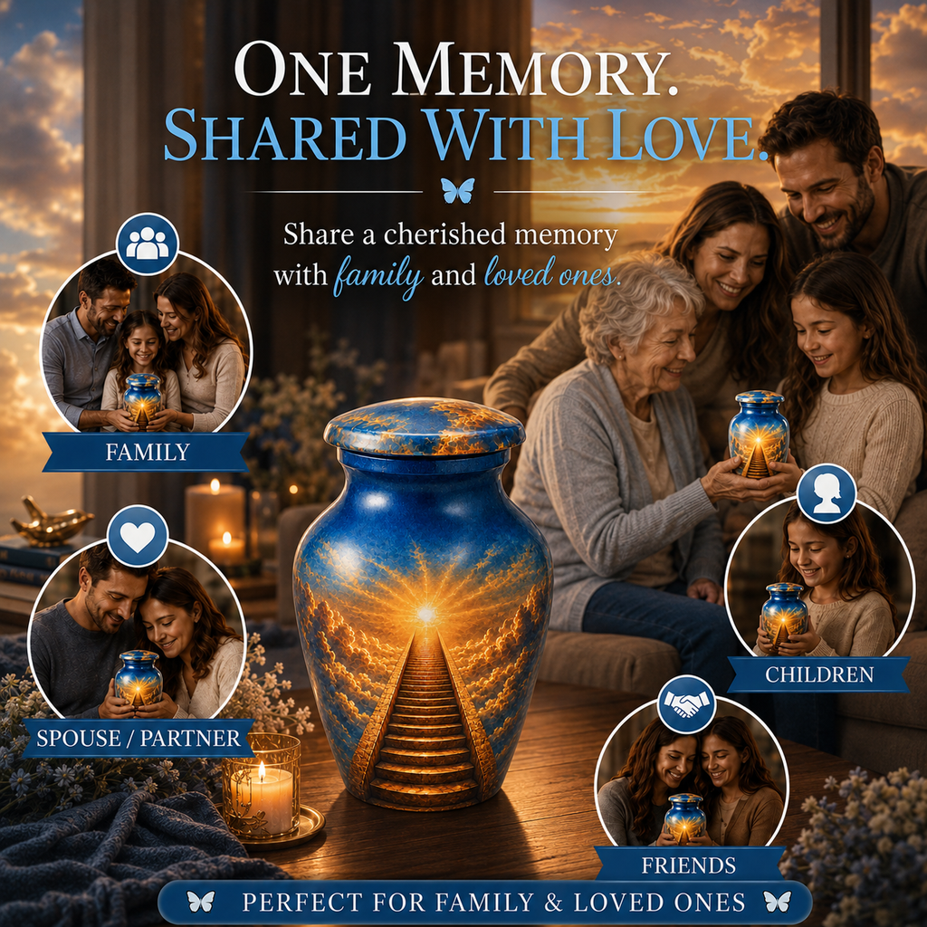 Stairway to Heaven Cremation Urn
