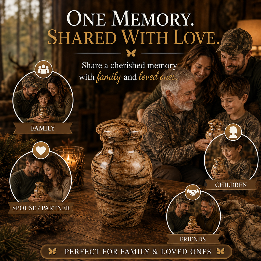 Autumn Stone Cremation Urn