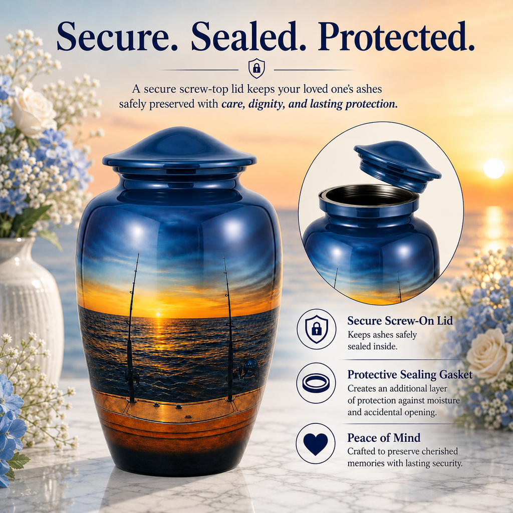 Eternal Angler Cremation Urn