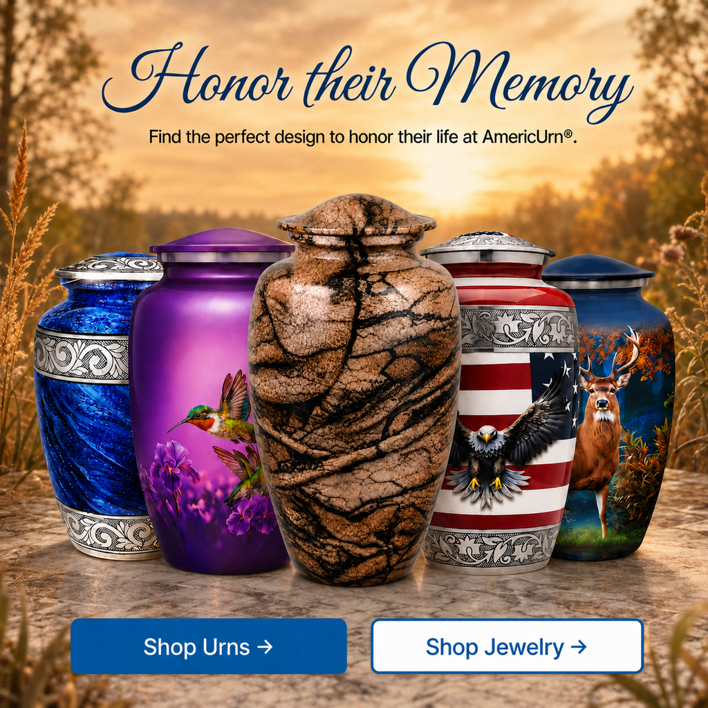 Autumn Stone Cremation Urn