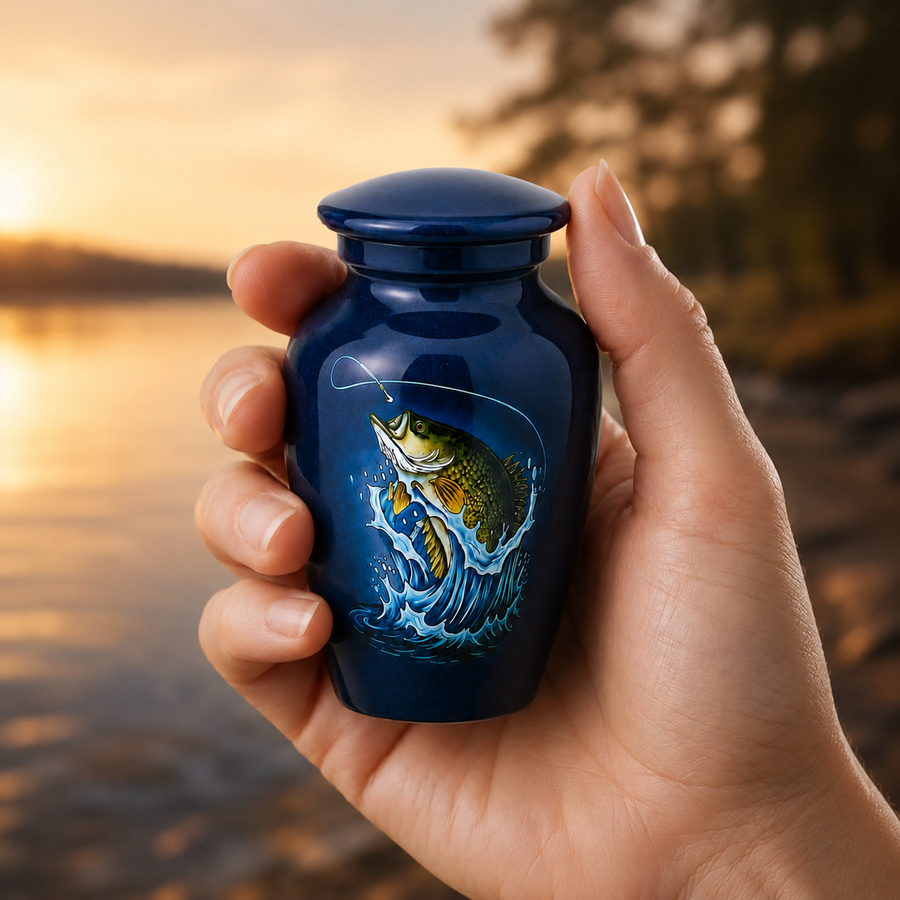 Eternal Angler Cremation Urn