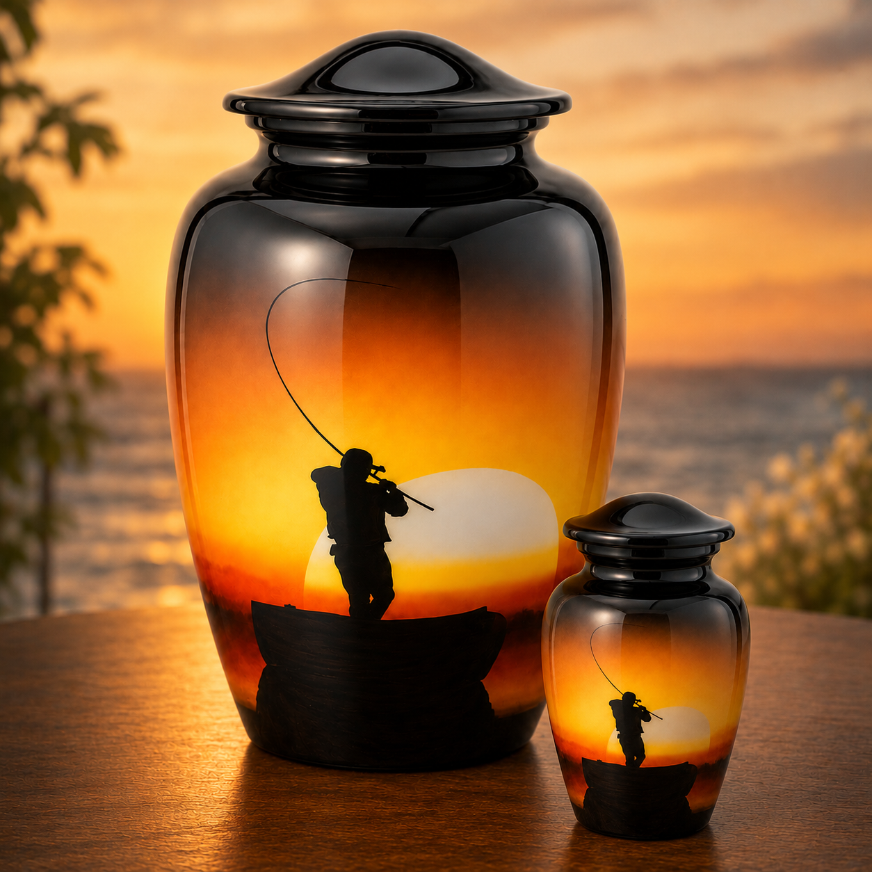 Eternal Angler Cremation Urn